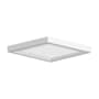 RP Lighting and Fans 7" Wide Flush Mount Square Ceiling Fixture White