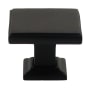 Rusticware (10 Pack) - 1-3/8 Inch Square Cabinet Knobs Oil Rubbed Bronze