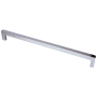 Rusticware Modern Square 15 Inch Center to Center Handle Cabinet Pull Chrome