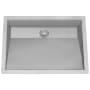 Ruvati Cresta 20" Rectangular Stainless Steel Undermount Bathroom Sink Stainless Steel