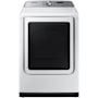 Samsung 27 Inch Wide 7.4 Cu. Ft. Gas Dryer with Steam Sanitize+ White