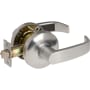 Sargent 65 Line Grade 2 Passage Door Lever Set with L Lever Satin Chrome
