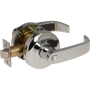 Sargent 65 Line Grade 2 Privacy Door Lever Set with L Lever Polished Chrome