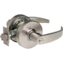 Sargent 7 Line Panic Proof Grade 2 Keyed Entry Storeroom Door Lever Set with P Lever Satin Chrome