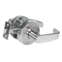 Sargent 7 Line Grade 2 Passage Door Lever Set with L Lever and T-Strike Satin Chrome