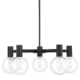 Savoy House Wright 5 Light 28" Wide Chandelier Matte Black