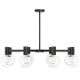 Savoy House Wright 8 Light 40" Wide Chandelier Matte Black