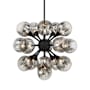 Savoy House Matisse 16 Light 22" Wide Sputnik Chandelier Matte Black
