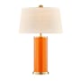Savoy House Melissa 30" Tall LED Buffet Table Lamp by Coco & Dash Exuberance Orange