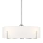 Savoy House Mansell 26" Wide 3 Blade Indoor LED Fandelier Satin Nickel
