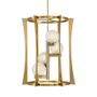 Savoy House Darien 4 Light 23" Wide Pendant Warm Brass