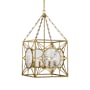 Savoy House Balfour 4 Light 17" Wide Candle Style Chandelier Warm Brass