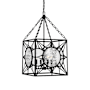 Savoy House Balfour 4 Light 17" Wide Candle Style Chandelier Matte Black