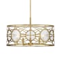 Savoy House Balfour 5 Light 24" Wide LED Candle Style Chandelier Warm Brass