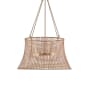 Savoy House Longleaf 4 Light 28" Wide Drum Outdoor Chandelier Burnished Brass