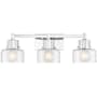 Savoy House Dover 3 Light 25" Wide Vanity Light Chrome