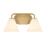 Savoy House Blair 2 Light 16" Wide Vanity Light Warm Brass