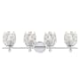 Savoy House Moreno 4 Light 31" Wide Vanity Light Chrome