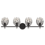 Savoy House Moreno 4 Light 31" Wide Vanity Light Matte Black