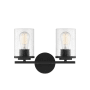 Savoy House Marshall 2 Light 13" Wide Bathroom Vanity Light Matte Black