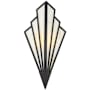 Savoy House Rivage 18" Tall LED Bathroom Sconce Matte Black