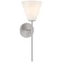 Savoy House Blair 18" Tall Bathroom Sconce Satin Nickel