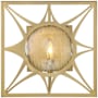 Savoy House Balfour 12" Tall Bathroom Sconce Warm Brass