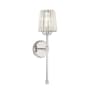 Savoy House Garnet 21" Tall Wall Sconce Polished Nickel