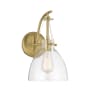 Savoy House Foster 14" Tall Wall Sconce Warm Brass