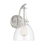 Savoy House Foster 14" Tall Wall Sconce Satin Nickel