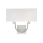 Savoy House Rhodes 2 Light 12" Tall Wall Sconce Satin Nickel