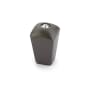 Schaub and Company Skyevale 1/2" Designer Luxury Mini Cabinet Knob / Drawer Knob with Crystal Accent - Made in Italy Milano Bronze