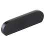 Schaub and Company Cafe Modern 3" Center to Center Oval Pill Cabinet Pull / Drawer Pull - Solid Brass Matte Black