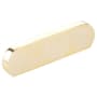 Schaub and Company Cafe Modern 3" Center to Center Oval Pill Cabinet Pull / Drawer Pull - Solid Brass Unlacquered Brass
