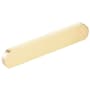Schaub and Company Cafe Modern 4" or 5" Center to Center Oval Pill Cabinet Pull / Drawer Pull - Solid Brass Satin Brass