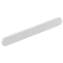 Schaub and Company Cafe Modern 6-5/16" or 8" Center to Center Oval Pill Cabinet Pull / Drawer Pull - Solid Brass Matte White