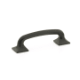 Schaub and Company Northport 3-1/2" Center to Center Contemporary Rounded Handle Cabinet Pull Matte Black