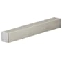 Schaub and Company Urbano 5-5/8" Center to Center Urban Modern Split Texture Diamond Knurled Square Cabinet Cup Pull / Drawer Cup Pull Brushed Nickel