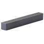 Schaub and Company Urbano 5-5/8" Center to Center Urban Modern Split Texture Diamond Knurled Square Cabinet Cup Pull / Drawer Cup Pull Gun Metal