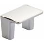 Schaub and Company Suave 1-1/4" Center to Center Modern Tab Style Small Cabinet Handle / Drawer Pull Polished Chrome