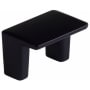 Schaub and Company Suave 1-1/4" Center to Center Modern Tab Style Small Cabinet Handle / Drawer Pull Matte Black