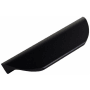 Schaub and Company Suave 3-3/4" Center to Center Modern Cabinet Cup Handle / Drawer Cup Pull Matte Black
