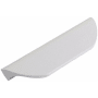 Schaub and Company Suave 3-3/4" Center to Center Modern Cabinet Cup Handle / Drawer Cup Pull Matte White