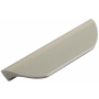 Schaub and Company Suave 3-3/4" Center to Center Modern Cabinet Cup Handle / Drawer Cup Pull Nickel Silk