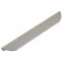 Schaub and Company Suave 7-1/2" Center to Center Modern Curved Tab Style Finger Cabinet Handle / Pull Nickel Silk