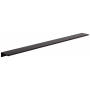 Schaub and Company Borde 12-5/8" Center to Center Sleek Modern Finger Tab Large Oversized Cabinet / Drawer Edge Pull Matte Black