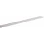 Schaub and Company Borde 12-5/8" Center to Center Sleek Modern Finger Tab Large Oversized Cabinet / Drawer Edge Pull Matte White