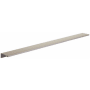 Schaub and Company Borde 12-5/8" Center to Center Sleek Modern Finger Tab Large Oversized Cabinet / Drawer Edge Pull Nickel Silk