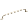 Schaub and Company Avenue 12 Inch Center to Center Solid Brass Luxury Farmhouse Appliance Handle / Pull Polished Nickel