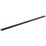 Schaub and Company Vinci 18" Center to Center 3/4" Wide Solid Bronze Rectangular Cabinet Pull Backplate Antique Bronze
